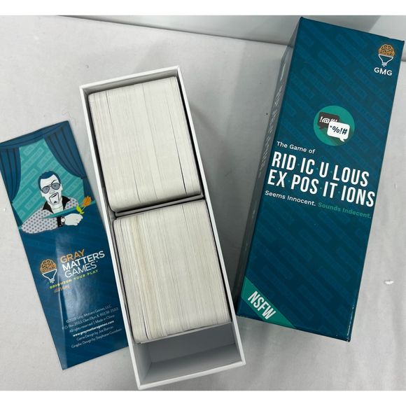 Ridiculous expositions game hilarious adult NSFW interactive funny party game - Picture 3 of 4